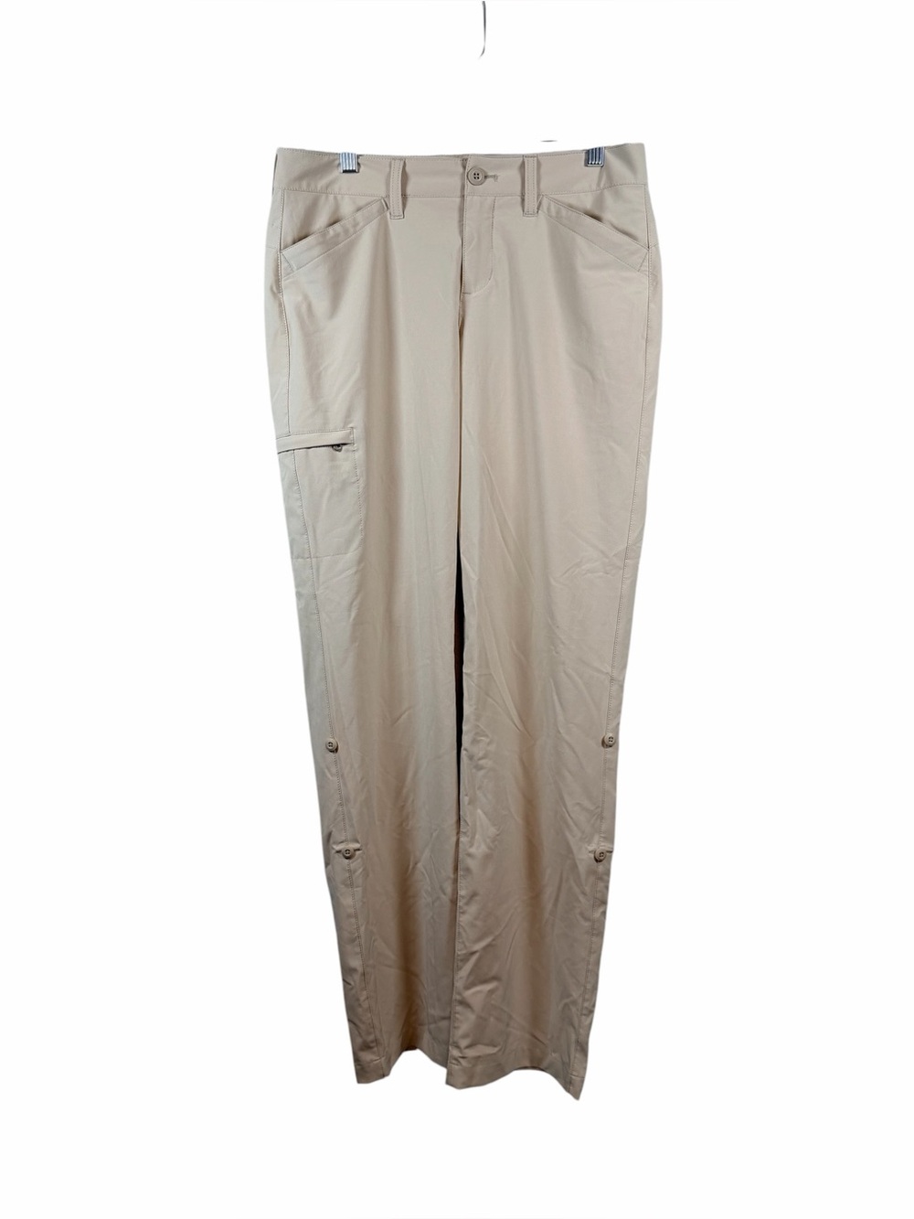Eddie Bauer Lightweight Tan Cargo Travel Pants Women’s Size 4